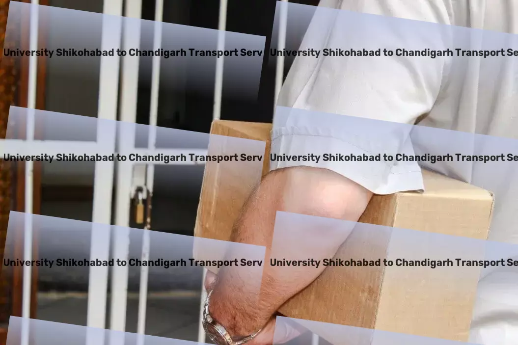 Js University Shikohabad to Chandigarh Transport Efficient, reliable, and prompt transport solutions in India! - City-to-city freight solutions