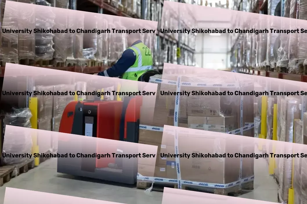 Js University Shikohabad to Chandigarh Transport Championing smooth transportation solutions across India! - Door-to-door freight solutions