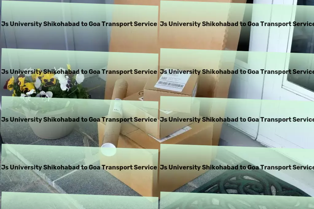 Js University Shikohabad to Goa Transport Rapid freight forwarding