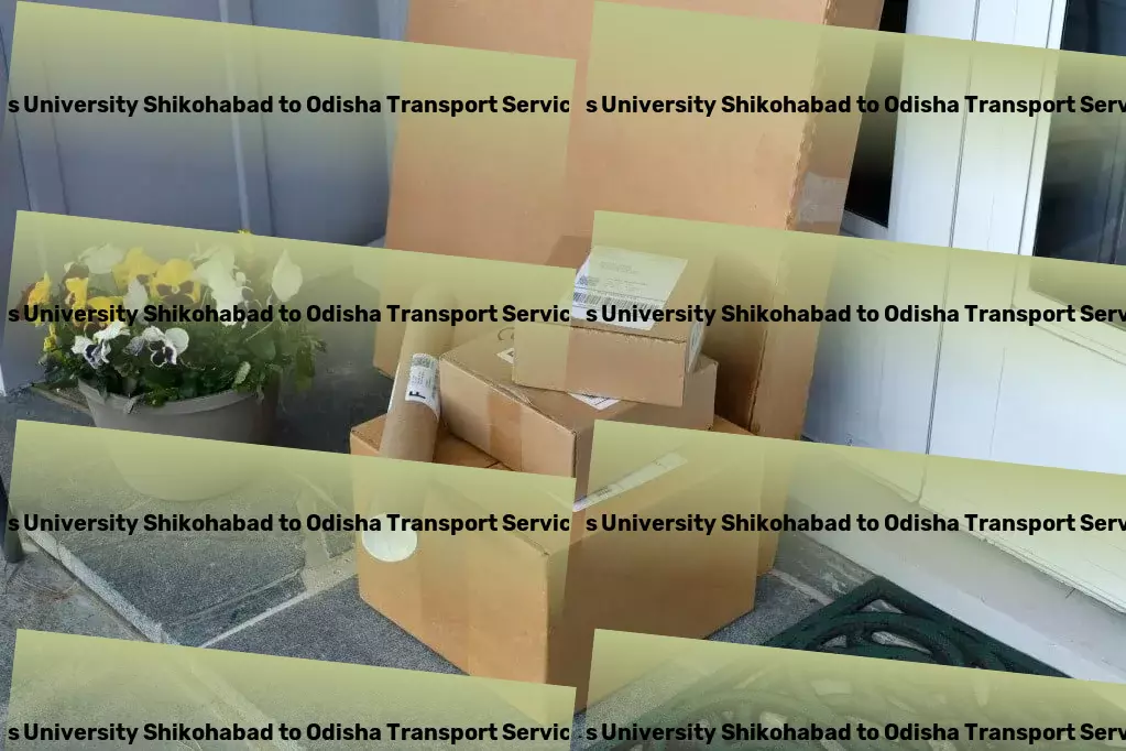 Js University Shikohabad to Odisha Transport Integrated goods services