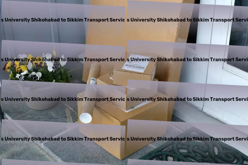 Js University Shikohabad to Sikkim Transport Full-service moving solutions