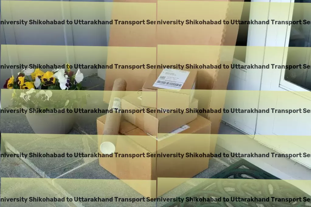 Js University Shikohabad to Uttarakhand Transport Full-scale goods shipment services