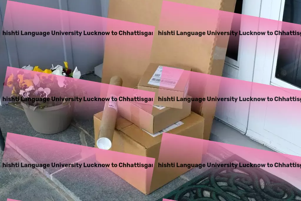 Khwaja Moinuddin Chishti Language University Lucknow to Chhattisgarh Transport Expertise at its best for transporting your goods within India. - Courier and parcel services