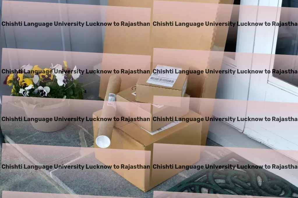 Khwaja Moinuddin Chishti Language University Lucknow to Rajasthan Transport Realize the future of logistics in India with us. - Customized goods shipment