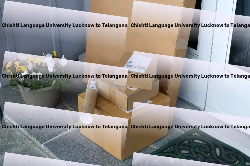 Khwaja Moinuddin Chishti Language University Lucknow to Telangana Transport The cornerstone of efficiency and reliability in Indian logistics! - Fast freight logistics