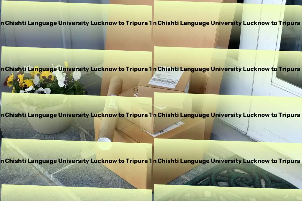 Khwaja Moinuddin Chishti Language University Lucknow to Tripura Transport Custom cargo transport