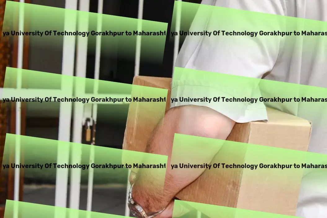 Madan Mohan Malaviya University Of Technology Gorakhpur to Maharashtra Transport Mastering the art of transportation within India effortlessly! - Cross-state courier services