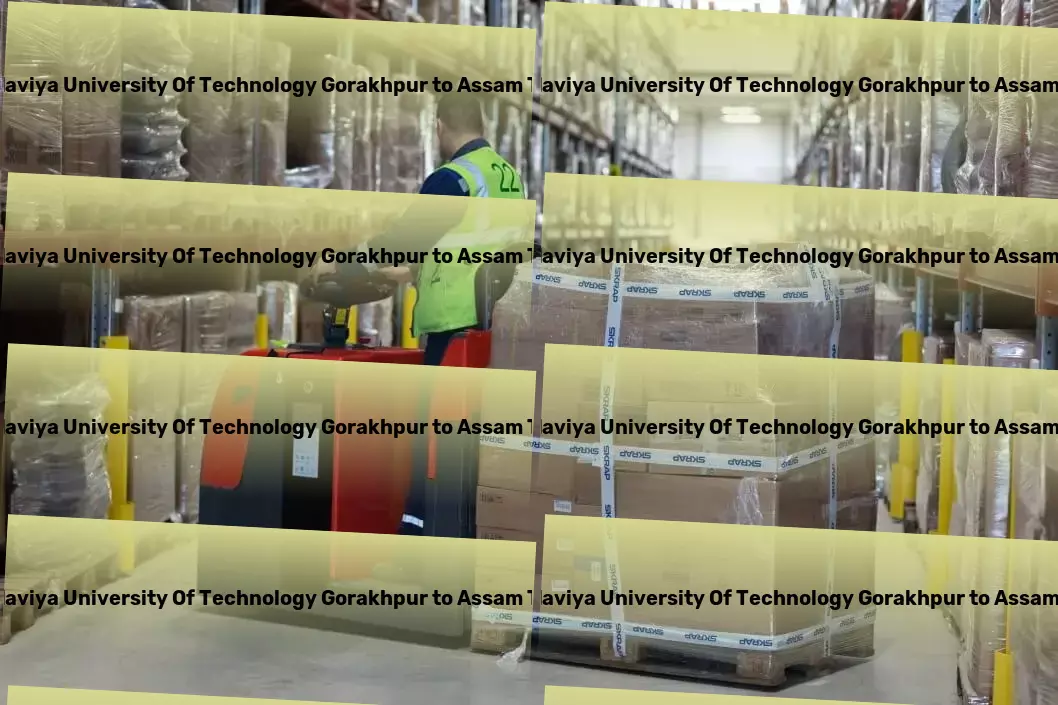 Madan Mohan Malaviya University Of Technology Gorakhpur to Assam Transport `Connect every dot in your supply chain with our expertise. - Full-scale shipping solutions