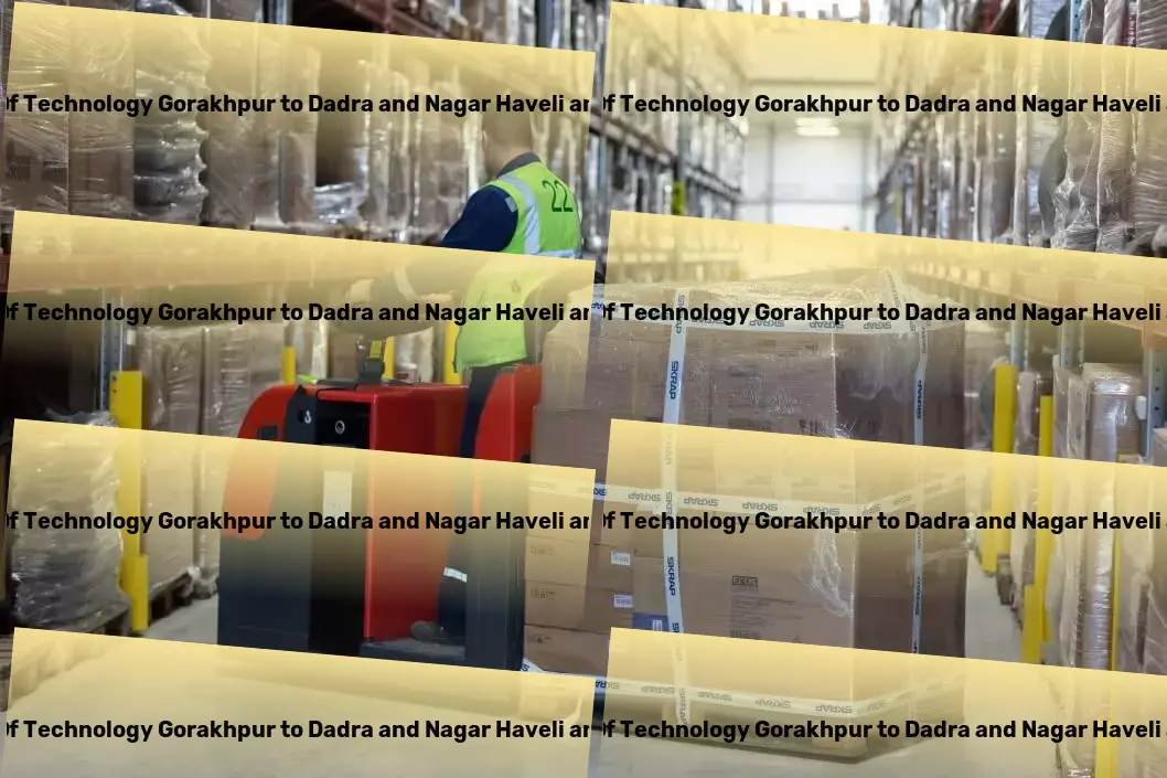 Madan Mohan Malaviya University Of Technology Gorakhpur to Dadra And Nagar Haveli And Daman And Diu Transport Simplify your shipping process with our cutting-edge solutions! - Cargo shipping