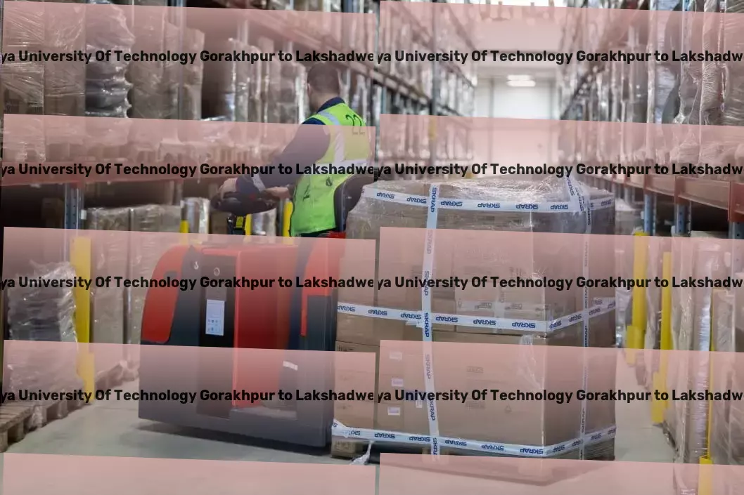 Madan Mohan Malaviya University Of Technology Gorakhpur to Lakshadweep Transport Expertly managed transport services for hassle-free logistics in India! - Online bulk cargo services