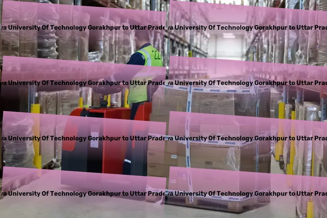 Madan Mohan Malaviya University Of Technology Gorakhpur to Uttar Pradesh Transport Customized logistic solutions fit for India's market! - Nationwide package delivery