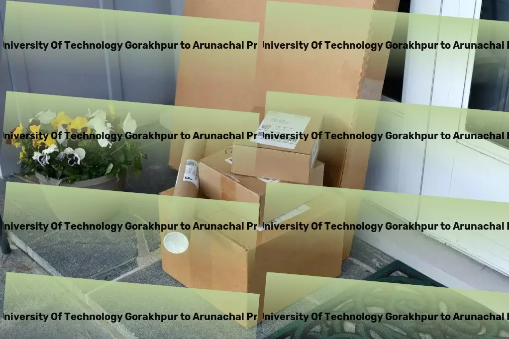 Madan Mohan Malaviya University Of Technology Gorakhpur to Arunachal Pradesh Transport High-volume goods shipment services