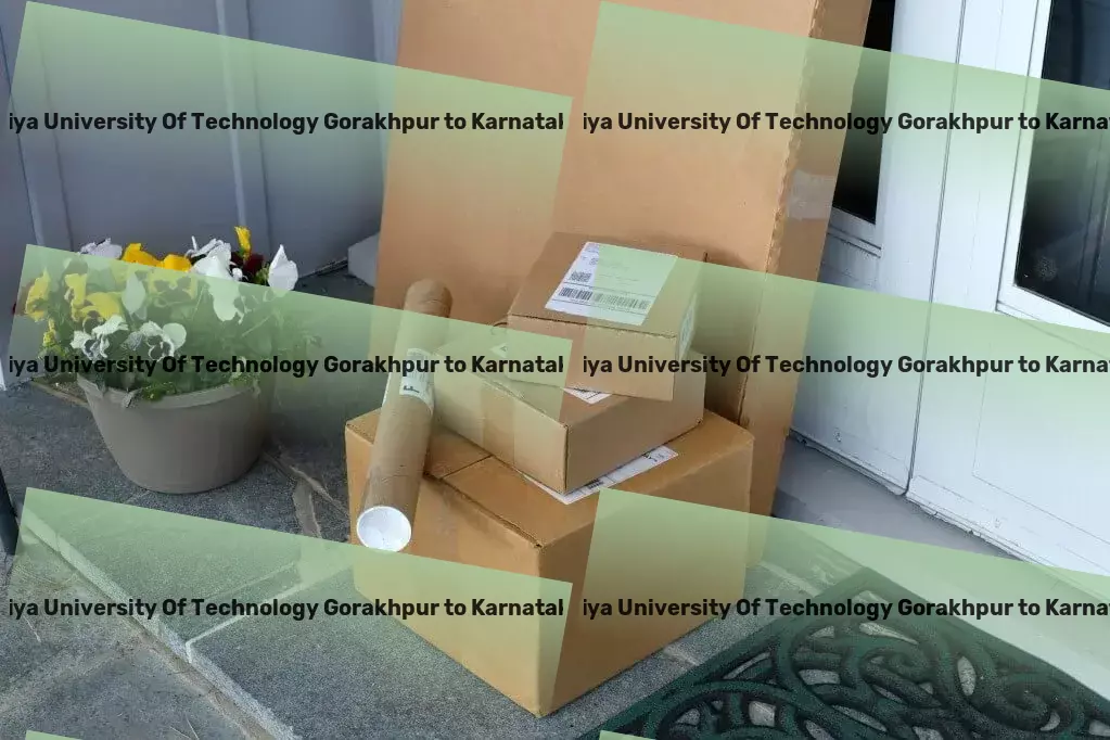 Madan Mohan Malaviya University Of Technology Gorakhpur to Karnataka Transport Long haul courier services