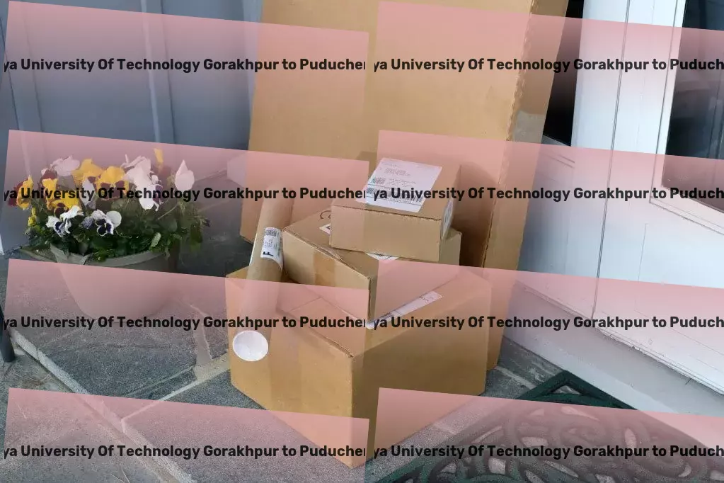 Madan Mohan Malaviya University Of Technology Gorakhpur to Puducherry Transport Advanced parcel dispatch