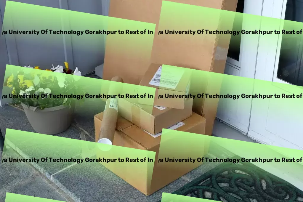 Madan Mohan Malaviya University Of Technology Gorakhpur to Rest Of India Transport Unlock a world of logistic efficiencies with our services in India. - High-speed freight forwarding