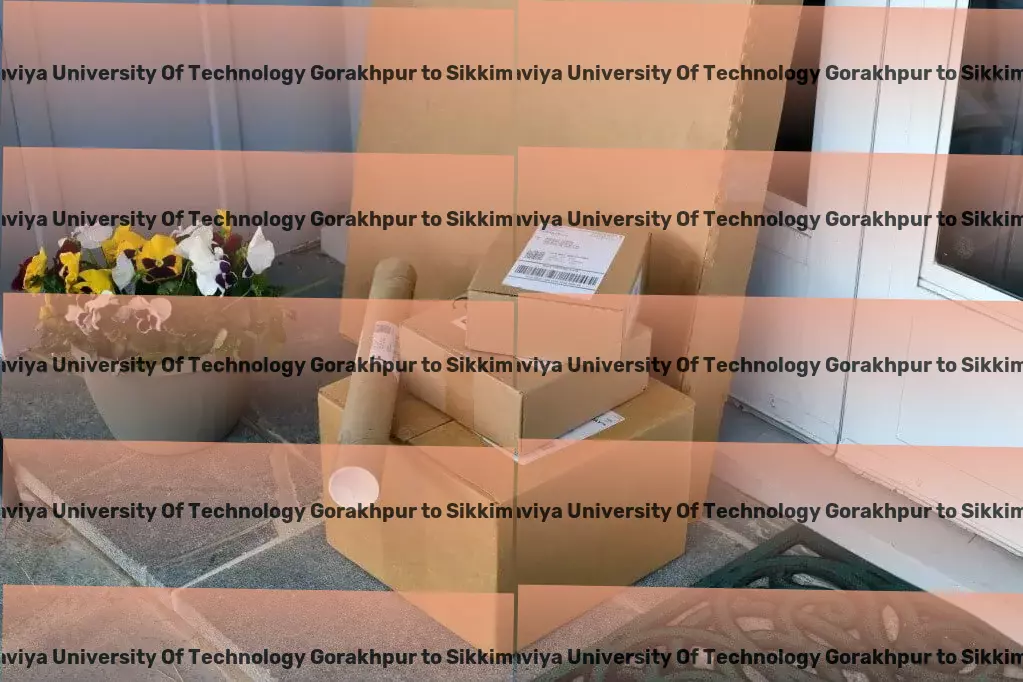 Madan Mohan Malaviya University Of Technology Gorakhpur to Sikkim Transport Multi-modal freight solutions