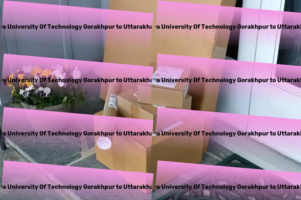 Madan Mohan Malaviya University Of Technology Gorakhpur to Uttarakhand Transport Connecting India through unmatched logistic expertise! - Rapid freight solutions