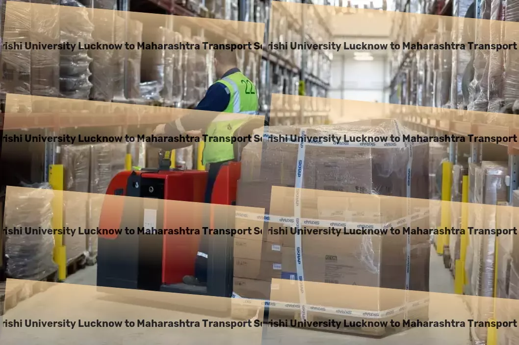 Maharishi University Lucknow to Maharashtra Transport Full-load cargo services