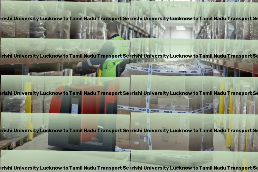 Maharishi University Lucknow to Tamil Nadu Transport Unparalleled expertise in catering to India's logistic needs! - High-volume goods transport