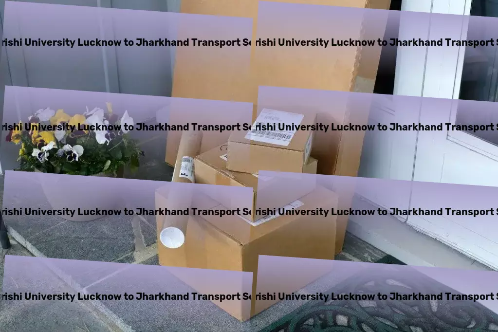 Maharishi University Lucknow to Jharkhand Transport A leap forward in enhancing India's transport networks. - Cross-state freight services