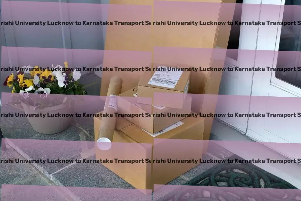 Maharishi University Lucknow to Karnataka Transport Citywide package shipping