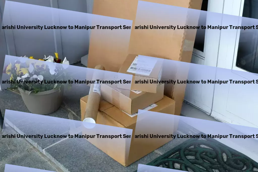 Maharishi University Lucknow to Manipur Transport Citywide goods forwarding