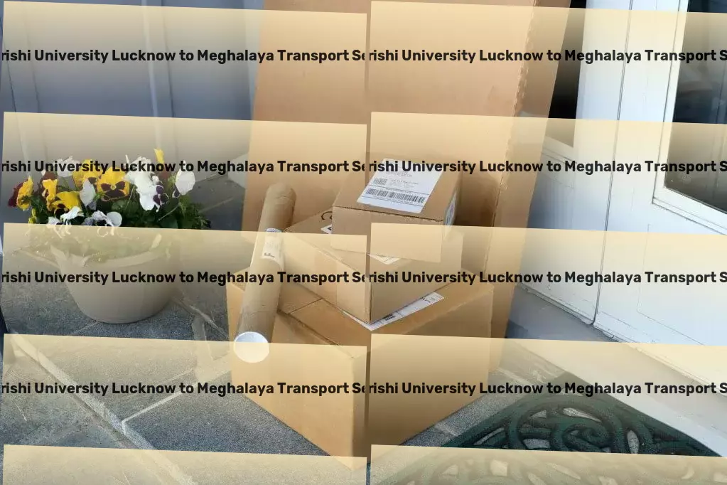 Maharishi University Lucknow to Meghalaya Transport Multi-city cargo transport