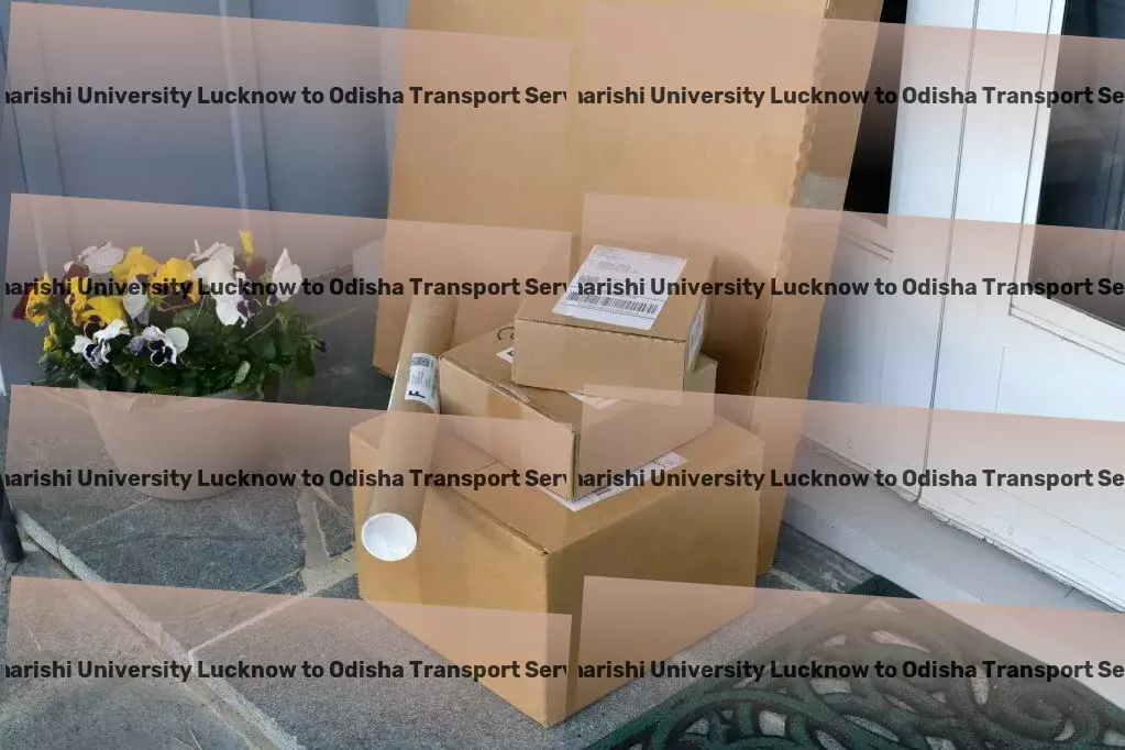 Maharishi University Lucknow to Odisha Transport Efficiently connecting markets within India through premier logistics! - High-capacity moving and shipment