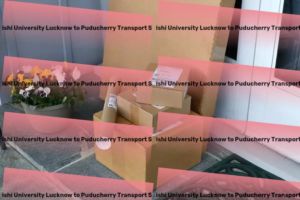 Maharishi University Lucknow to Puducherry Transport Intermodal transport services