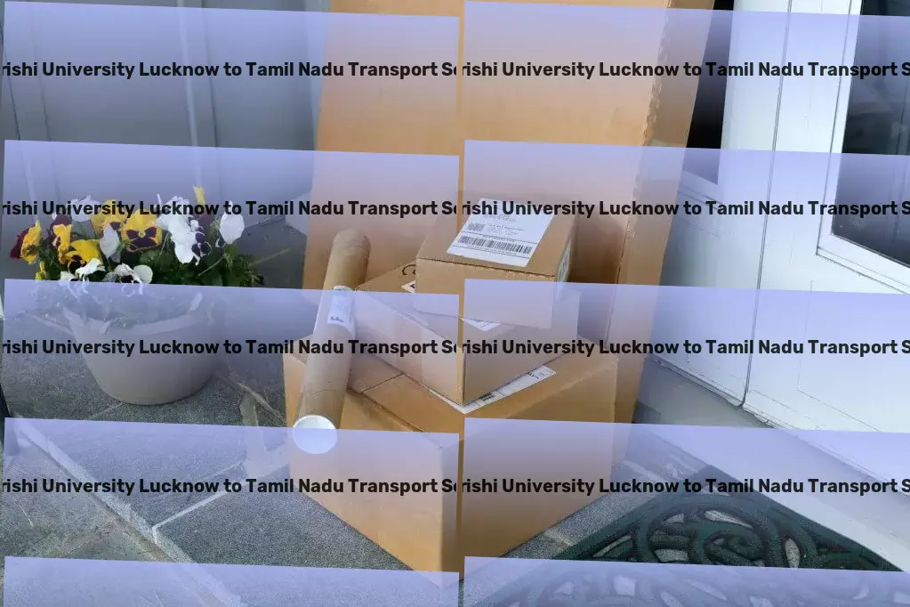 Maharishi University Lucknow to Tamil Nadu Transport Fast freight services