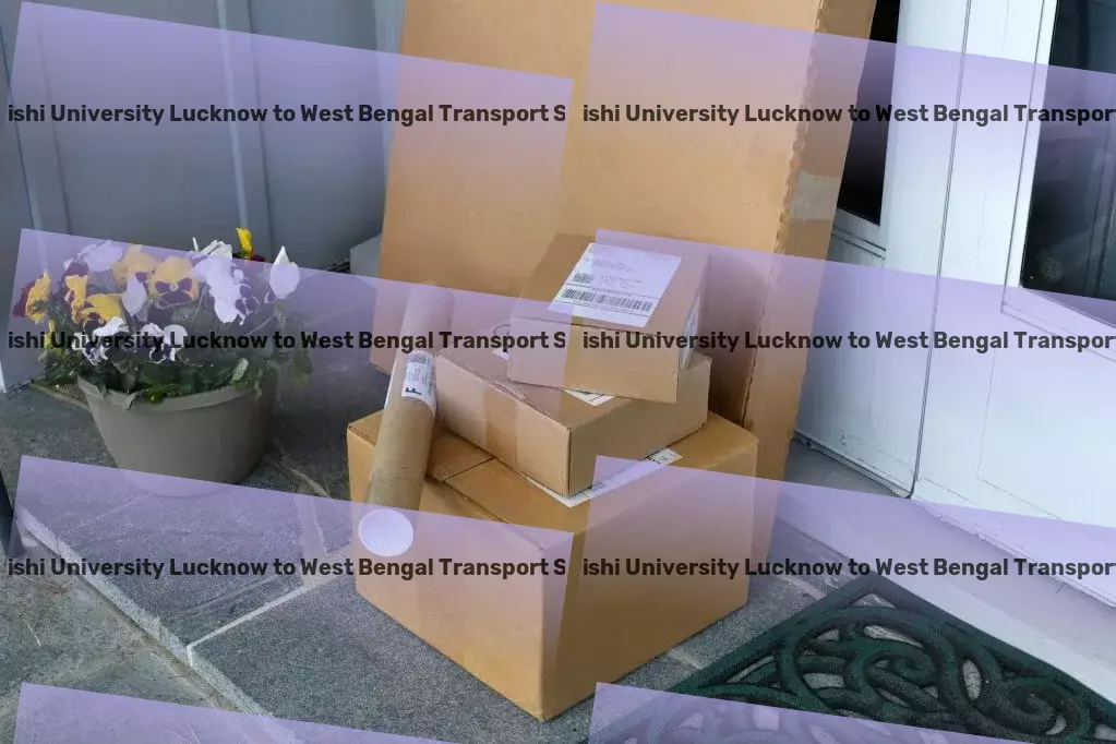 Maharishi University Lucknow to West Bengal Transport Personalized goods services