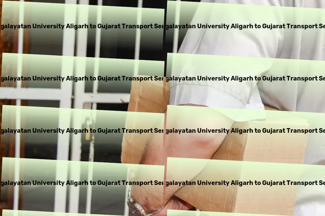 Mangalayatan University Aligarh to Gujarat Transport Long-distance logistics services