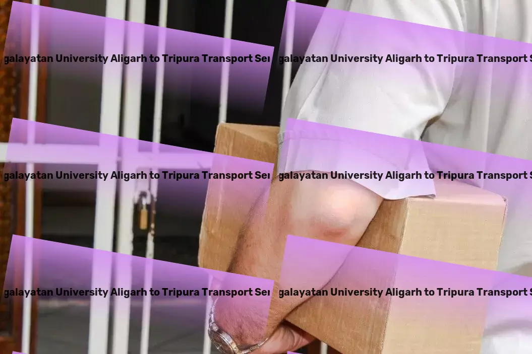 Mangalayatan University Aligarh to Tripura Transport Cross-country freight