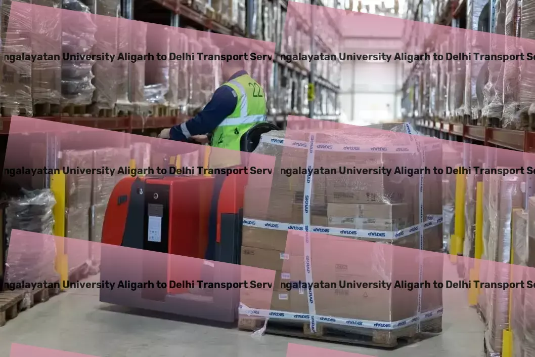 Mangalayatan University Aligarh to Delhi Transport Multi-regional goods shipment