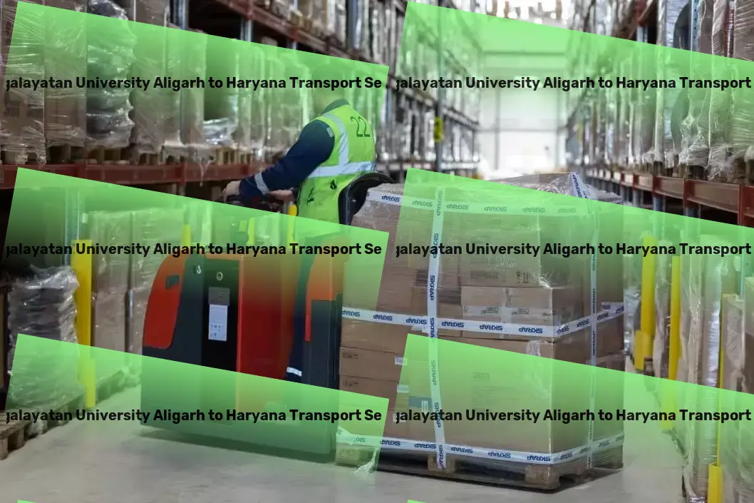 Mangalayatan University Aligarh to Haryana Transport Nationwide logistics services