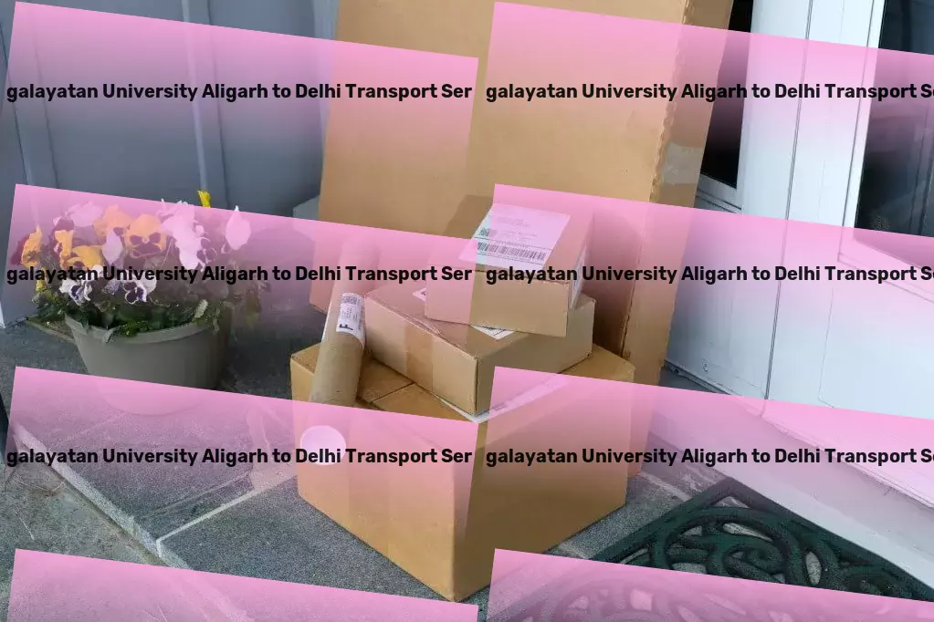 Mangalayatan University Aligarh to Delhi Transport Rapid courier services