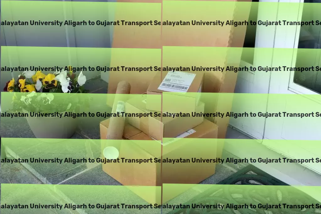 Mangalayatan University Aligarh to Gujarat Transport Efficient cargo transport services