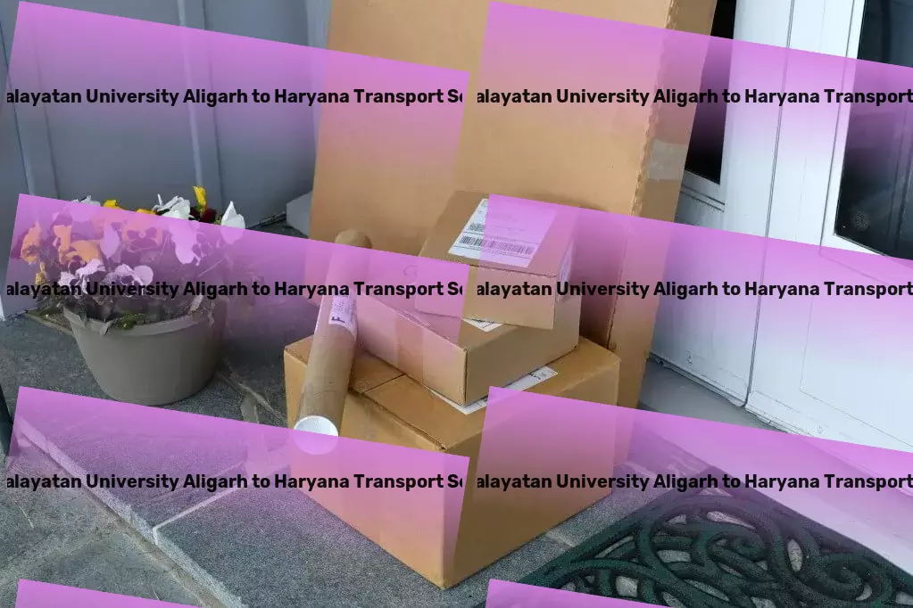 Mangalayatan University Aligarh to Haryana Transport Every shipment handled with utmost professionalism! - Express goods shipment solutions