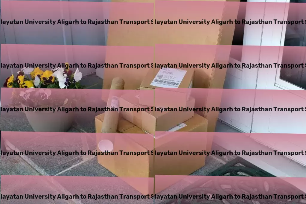 Mangalayatan University Aligarh to Rajasthan Transport Unleashing potential with every transport in India! - Nationwide delivery coordination