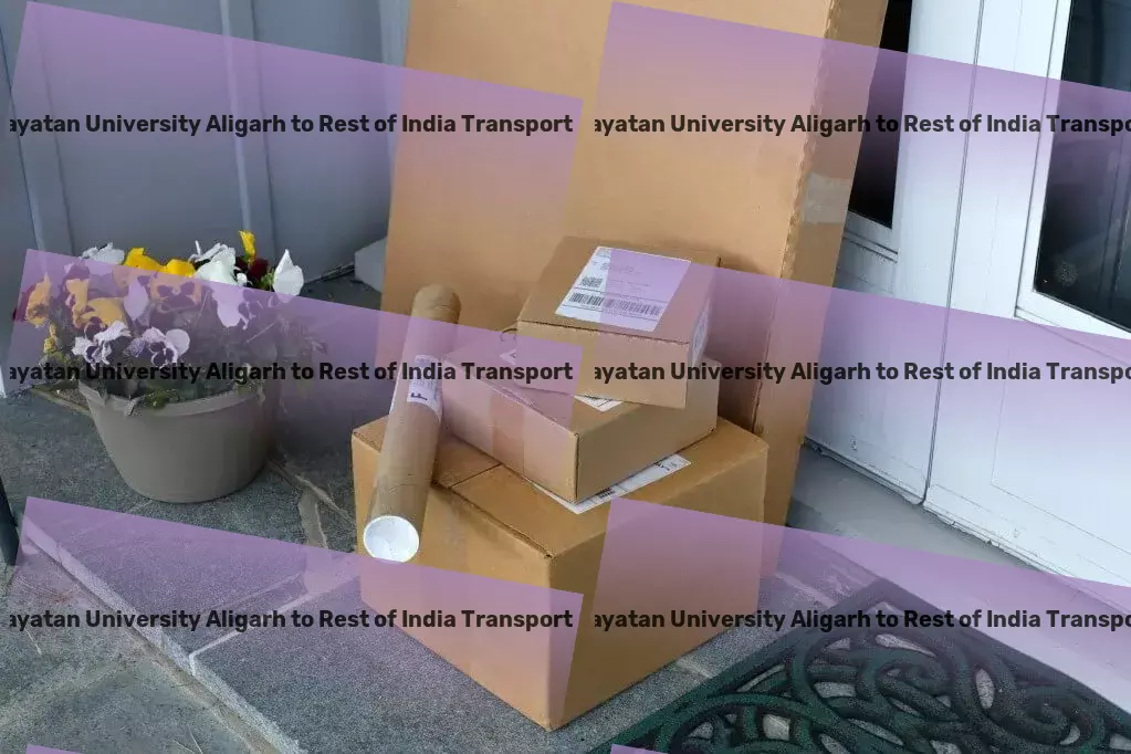 Mangalayatan University Aligarh to Rest Of India Transport Quick goods shipment solutions