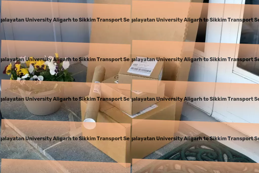 Mangalayatan University Aligarh to Sikkim Transport Freight transportation services