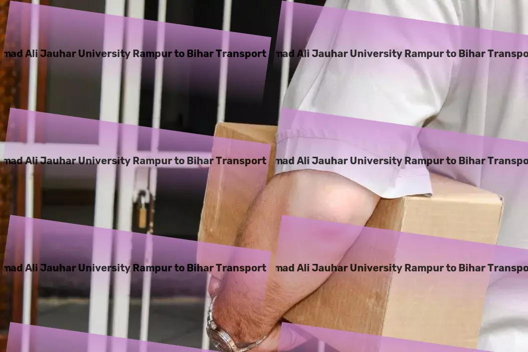 Mohammad Ali Jauhar University Rampur to Bihar Transport Heavy load logistics services