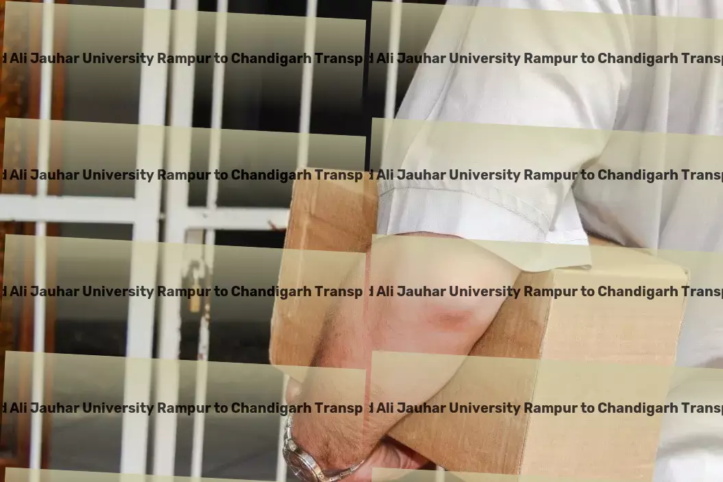 Mohammad Ali Jauhar University Rampur to Chandigarh Transport Parcel Freight Services