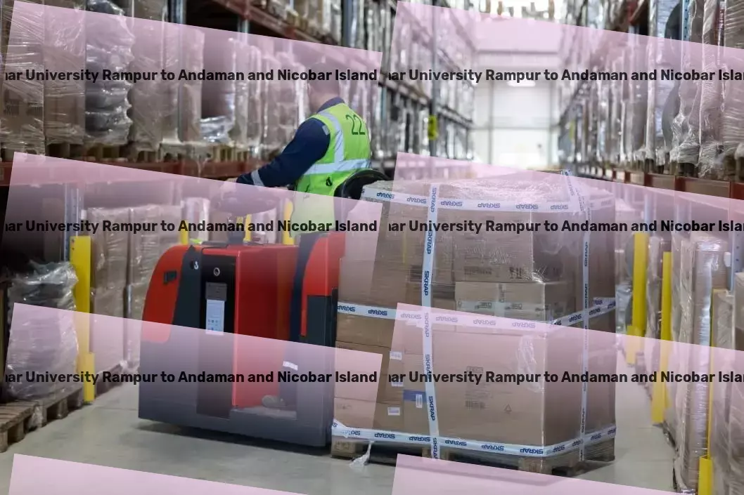 Mohammad Ali Jauhar University Rampur to Andaman And Nicobar Islands Transport "Ease of transport" - Our commitment to India's logistics needs! - Efficient road shipment services