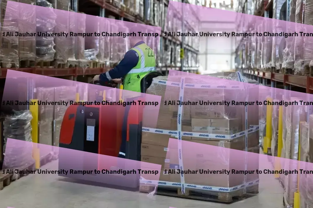 Mohammad Ali Jauhar University Rampur to Chandigarh Transport India's answer to sophisticated logistics challenges. - Heavy cargo transport solutions