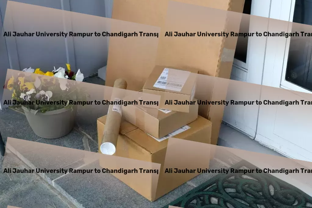 Mohammad Ali Jauhar University Rampur to Chandigarh Transport Crafted for perfection in transporting across India. - Advanced freight technology