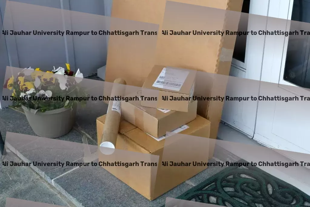 Mohammad Ali Jauhar University Rampur to Chhattisgarh Transport Efficient, reliable, and prompt transport solutions in India! - Long-haul cargo logistics