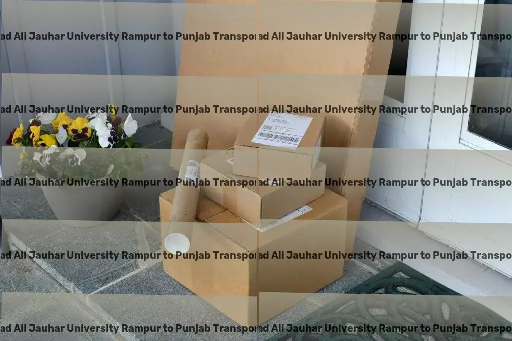 Mohammad Ali Jauhar University Rampur to Punjab Transport Full truckload shipping solutions