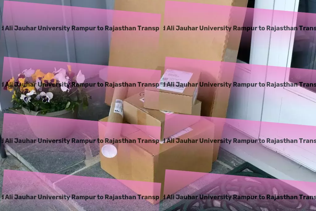 Mohammad Ali Jauhar University Rampur to Rajasthan Transport Fast, reliable, indispensable - our Indian logistics promise. - Personal parcel delivery