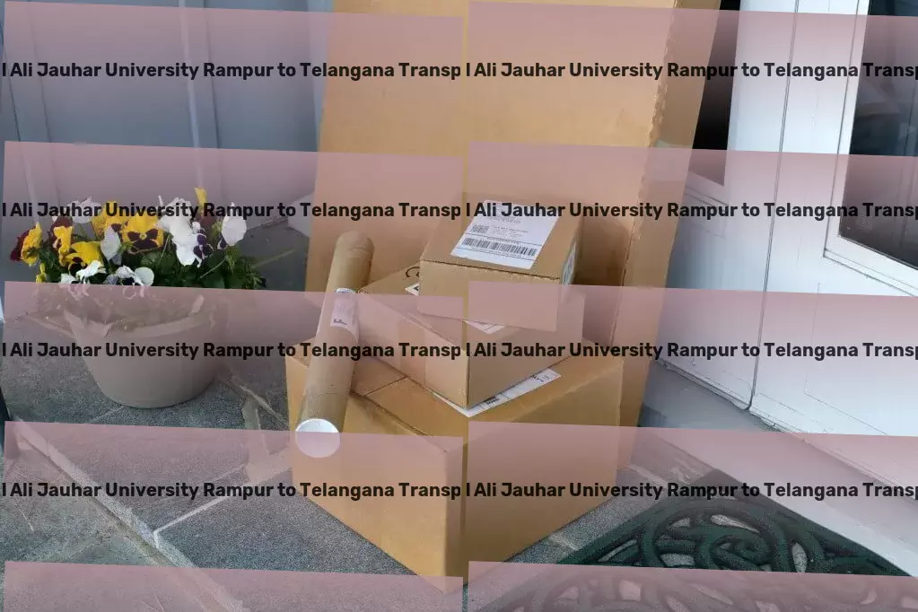 Mohammad Ali Jauhar University Rampur to Telangana Transport Dedicated bulk delivery